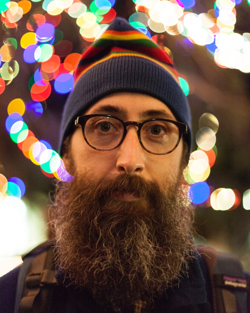 Lucas C. Wilcox in the lights